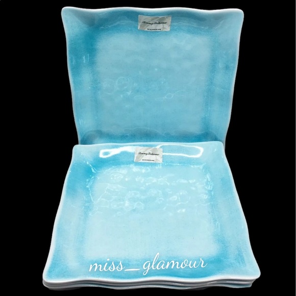 Tommy Bahama Dining X6 Tommy Bahama Square Melamine Dinner Plate